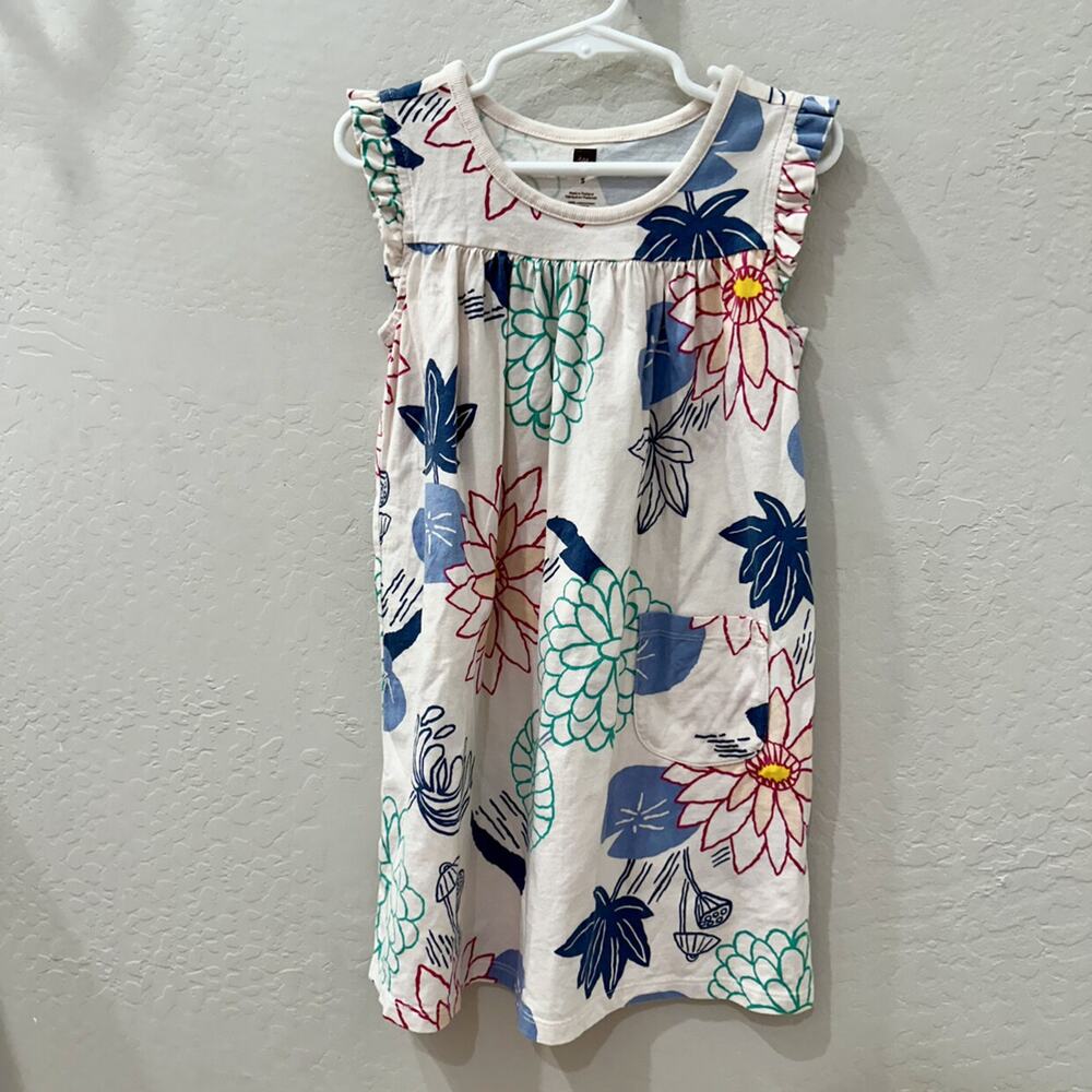Tea Collection Floral Mighty Mini Dress